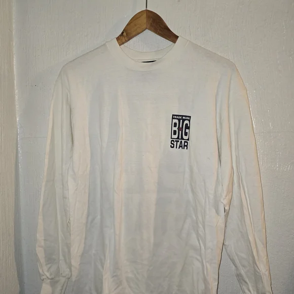 Big Star White Cotton Tee - Picture 2 of 3